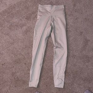 Tan workout leggings